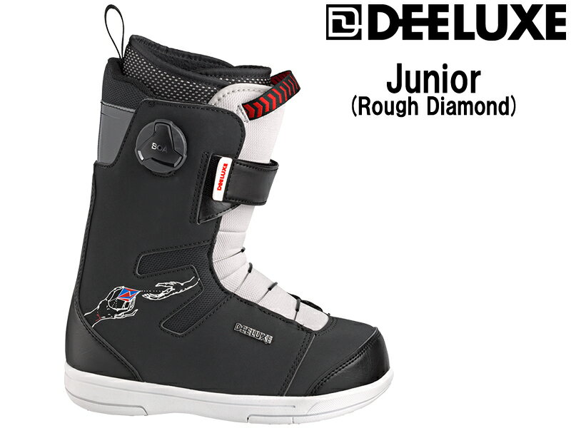 DEELUXE ディーラックス Junior Rough Diamond ジュニア ラフ ダイヤモンド スノーボード ブーツ スノボ フリースタイル BOA ボア ダイヤル 子供 キッズ KIDS パワーベルト ソフト 送料無料 ス…