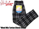 Cookman NbN} WOOL MIX Tartan Chef Pants VFtpc BLACK Y fB[X jZbNX jp pc JWA C[W[ [Y Ch I[o[ E[~bNX ^[^ ubN RbN} 231-23834