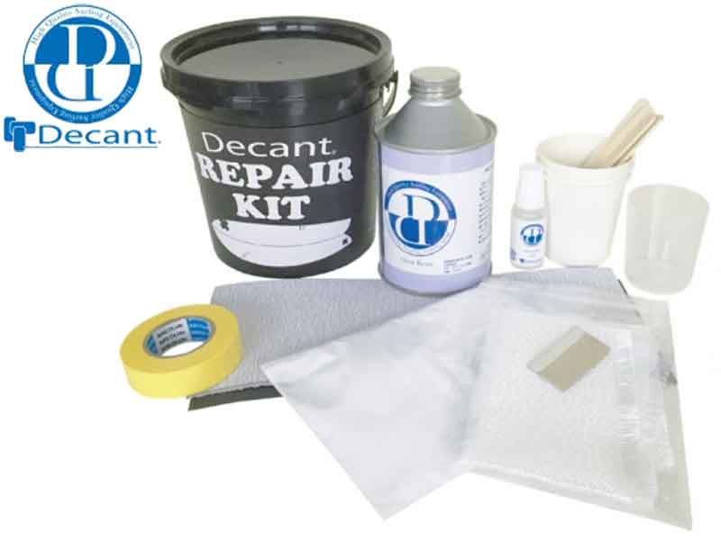 DECANT デキャント REPA KIT リペアキット リペア エコ ケア 保護 0101513000501 直す セット 色々セット ウレタン製 サーフボード 専用 修理材 修理道具 修理セット サーフィン SURFIN SURF クリアレジン パウダー パーメック クロス サンドペーパー