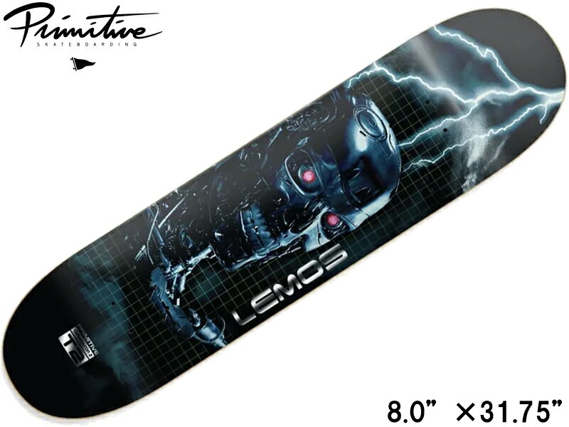 Primitive プリミティブ × ターミネーター コラボ Terminator 2 BOX SET LEMOS 8.0 × 31.75