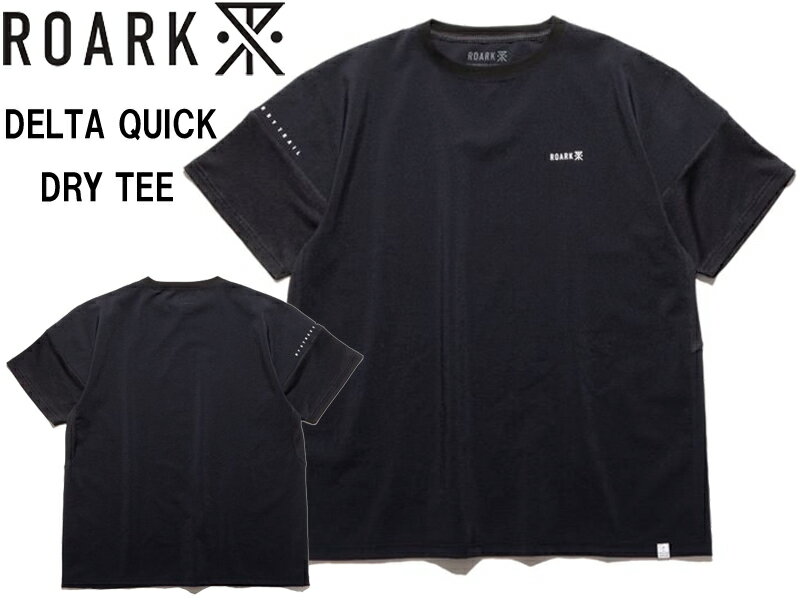 ROARK REVIVAL ロアーク リバイバル Tシャツ 半袖 ショートスリーブ ティーシャツDELTA QUICK DRY TEE RTJPD820 ネイビー アドベンチャー アウトドア ライフスタイル ブランド サーフィン スケボー スノボー ドライ 速乾