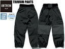 ANTHEM アンセム 大雪屋 AN2343 TRIVIUM PANTS スノーボード ウエア パンツ ズボン イージーパンツ スノーボード スノボー ウェア 撥水 耐水 23-24 ジョガーパンツ メンズ レディース ユニセックス スノーウェア