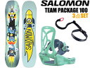 yzSALOMON T Team Package `[pbP[W 23-24  {[h t[X^C rfBO oC oCfBO SET Xm[{[h Xm{[ q 3_SET S KIDS qp 100cm