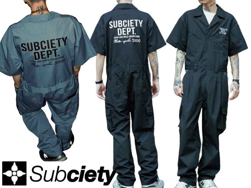 Subciety サブサエティ ツナギ つなぎ ...の商品画像