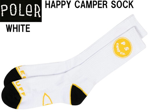 POLER ポーラー 靴下 ソックス HAPPY CAMPER SOCK 224ACUSK02 男性 女性 靴下 長い靴下 CREW クルー丈 スマイル 風 イエロー ホワイト プレゼント アウトドア キャンプ ファッション メール便対応 POLER ポーラー 靴下 ソックス HAPPY CAMPER SOCK 224ACUSK02 男性 女性 靴下 長い靴下 CREW クルー丈 スマイル 風 イエロー ホワイト プレゼント アウトドア キャンプ ファッション メール便対応