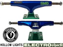 THUNDER TRUCK ELECTRO SHOCK 147 サンダー トラック HOLLOW LIGHTS スケートボードストリート レール ボックス パーク 軽量 スケボー ブルー グリーン ホロー ライト デッキ 8.0 8.12