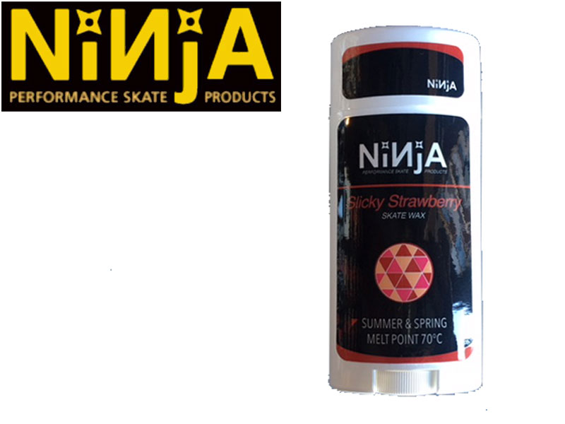 Ninja ニンジャ 忍者 ワックス WAX HARD TYPE ハードタイプ スケートボード スケボー skate トヨタ TOYOTA SLICKY STRAWBERRY ストロベリー