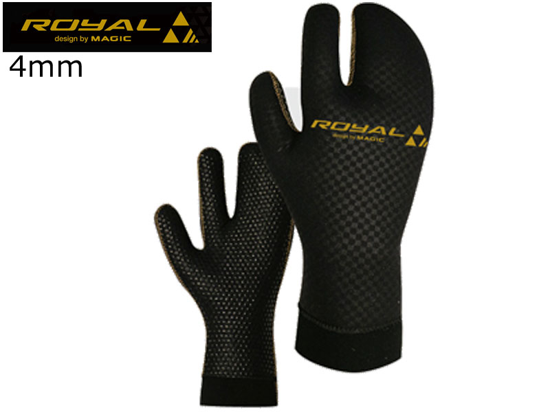 MAGIC マジック サーフグローブ 冬 春 30750602 4mm ミトン グローブ スキューバー サーフ SURF サーフィン 防寒 Royal Hybrid Glove Mitten 日本製 冬用 サーフィン グローブのサムネイル