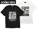 楽天BRAYZDOUBLE STEAL BLACK ダブルスティールブラック 半袖 Tシャツ　991-14201 SK8 Girl カットソー OLLIE SAMURAI オーリー サムライ メール便対応 BLACK WHITE M L XL