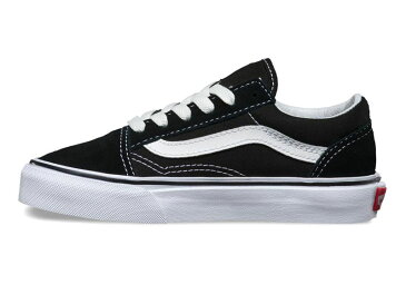 【VANS (バンズ) 】 VN000W9T6BT 子供 サイズ キッズ 子供用 OLD SKOOL オールドスクール スニーカー スケートシューズ 靴 スケシュー 黒 BLACK スケボー SKATEBOARD US企画 スケートボード 16cm 16.5cm 17cm 17.5cm