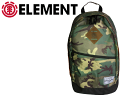 element エレメント バックパック バッグ リュック 鞄 Camden Elite Backpack 20LAE022-959 スケート スケボー