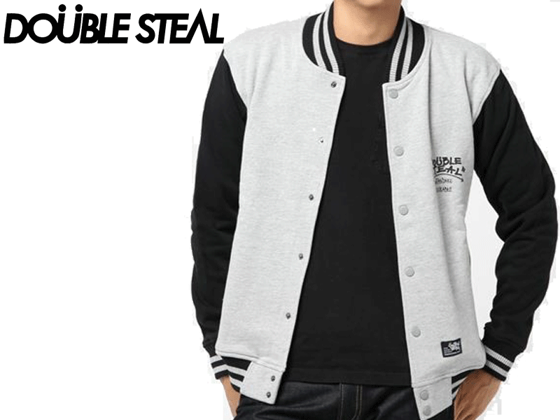 DOUBLE STEAL DOUBLESTEAL ダブルスティール Sweat Stadium スウェット ジャケット アウター 974-32023ストリート系 スト系 OLLIE SAMURAI オーリー サムライ 送料無料