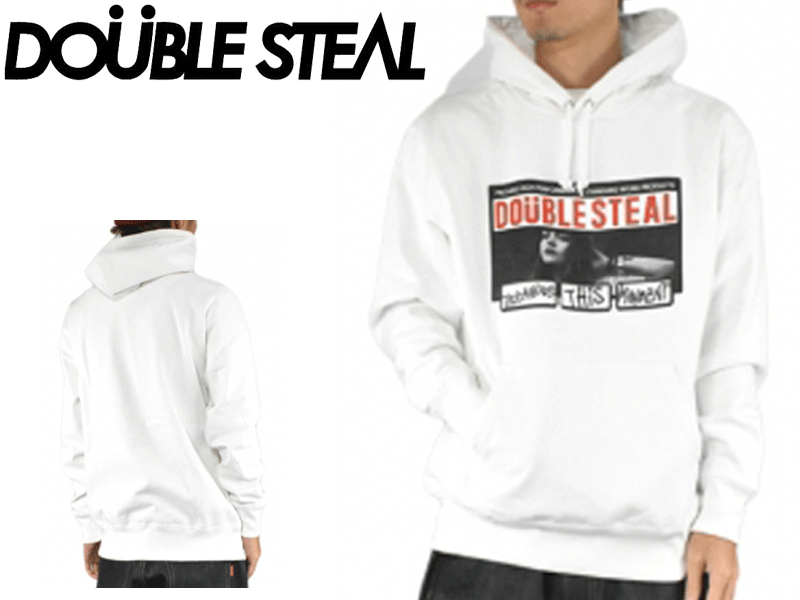 DOUBLE STEAL ダブルスティール SPOT Girl　パーカー 裏起毛 PARKER プルパーカー スウェット ストリート スト系 975-64229 プルオーバー