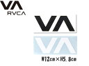 RVCA ルカ ルーカ VA THERMAL DIE CUT STICKER