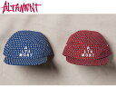 ALTAMONT アルタモント オルタモント キャンプハット ジェットキャップ 5パネルキャップ POLKA DOT CAMP HAT ドット柄 ストリート系 スケートボード スケート