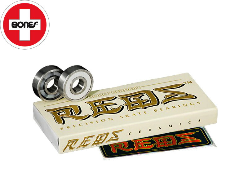 BONES BEARINGS BONESBEARINGS ܡ ٥ bearing Ceramic Super REDS ߥåѡå  WHEELS  ܡ ȥܡ