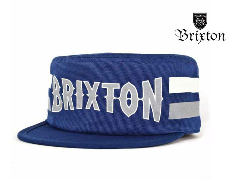 BRIXTON ֥ꥯȥ GRIT å BLUE ֥롼 ˹ ϥå HAT ߥ꥿꡼å ե  SURF SKATE  ȥ꡼ȥեå 󥺥ѥ ή ȥ ޥ