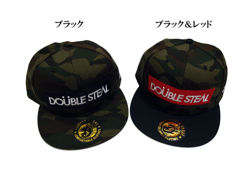 DOUBLE STEAL/ダブルスティール スナップバックキャップ BB CAP 帽子 ストリート ファッション