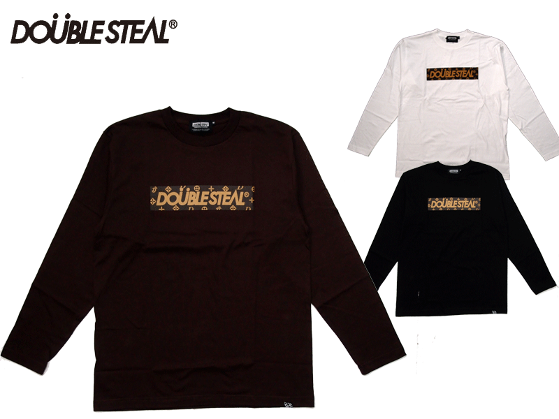 DOUBLE STEAL BLACK _uXeB[ ubN T TVc  Jbg\[ Y jp t@bV Monogram BOX LOGO L/S TEE 945-14230I[[ OLLIE TC SAMURAI Xg[g t@bV [֑Ή