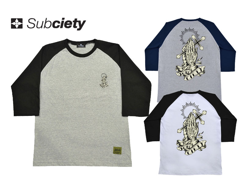 Subciety TuTGeB O  TVc Tee Jbg\[ gbvX SBL8063 PRAYING HANDS R-7/S I[[ TC SAMURAI OLLIE Xg[g Xgn [֑Ή