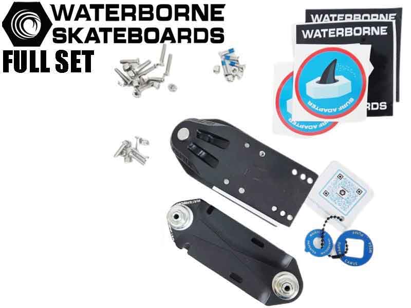 WATERBORNE FIN SYSTEM SURF AND RAIL ADAPTER ウォーターボーン サーフアダプター フィンシステム レイルアダプター アダプター フィン フルセット サーフィン スノーボード オフトレ スケートボード SKATE スケボー ロンスケ