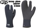 Surf Grip SURFGRIP サーフグリップ グローブ 手袋 Jersey Glove Lobster 3.5mm ラバー ロブスター 保温 リペル 防寒 海 寒冷地 3本指 サーフィン サーフ SURF 日本製 ドットプリント AXXE CLASSIC BREAKER OUT