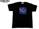 DOUBLE STEAL ダブルスティール 953-14036 宇宙柄 Tシャツ 半袖 カットソー ストリート ファッション OLLIE SAMURAI オーリー サムライ メール便対応