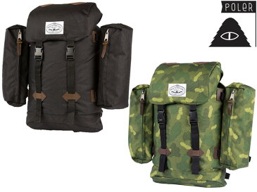 【POLER CAMPING STUFF ポーラー】 Retro Ruck 532020 リュック バックパック バッグ アウトドア キャンプ キャンピングギア サーフ SKATE スケート ピスト 自転車