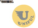 UNIFUL ユニフル ステッカー シール デッキ スケボー スケートボード 8cm メール便対応