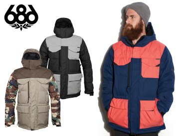 686 SIX EIGHT SIX SMARTY スノーウェアー ジャケット 日本正規品 L4W108A PARKLAN PRESERVE DOWN JACKET スノーボード スノボー SNOWBOARD 送料無料