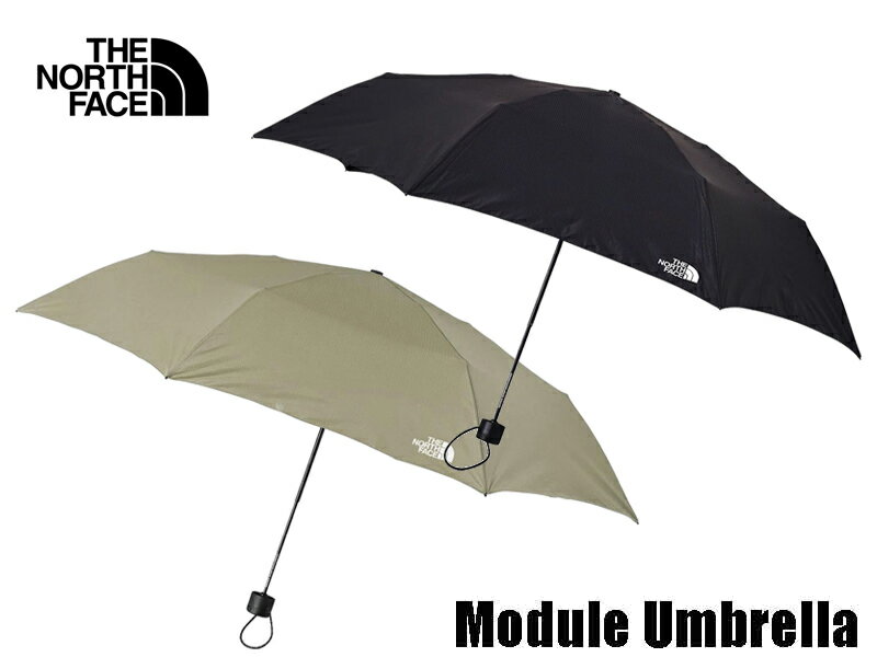 THE NORTHFACE ザ ノース フェイス モジュールアンブレラ Module Umbrella NN32438 折りたたみ傘 傘 セルフ修理 アウトドア フェス UVケア UV 機能 晴雨兼用 日傘 折りたたみ 分解修理 ブラック フォールンロック