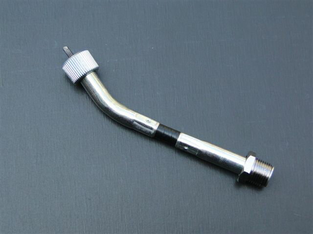 スピード&タコメーターケーブル兼用 10cmロング延長キット 曲がり形状 旧車 絶版バイク 0459