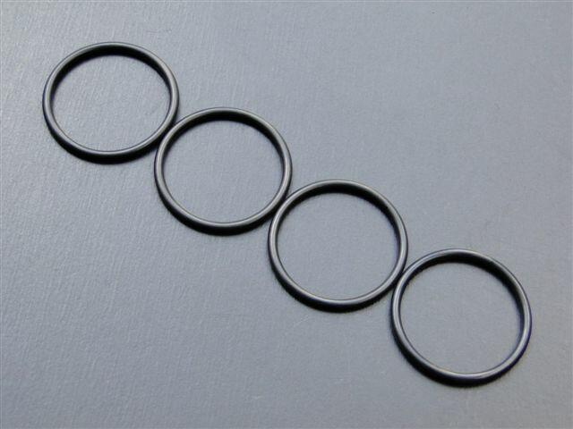 ゼファー400 ゼファーχ キャブインシュレーター用 純正オーリング (4個) KAWASAKI 旧車 絶版バイク 8737