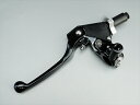 FX Z1 Z2 軽クラ レバーホルダー (クラッチが超軽い) ブラック KAWASAKI 旧車 絶版バイク 8744