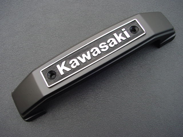 Z400FX ゼファー400 ゼファーχ フロントエンブレム (黒) KAWASAKI 旧車 絶版バイク 9330