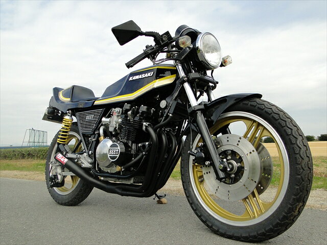 マックイーンミラー (右用) ※ネジ部10mm (クリアー鏡面) 汎用 旧車 絶版バイク mq-1