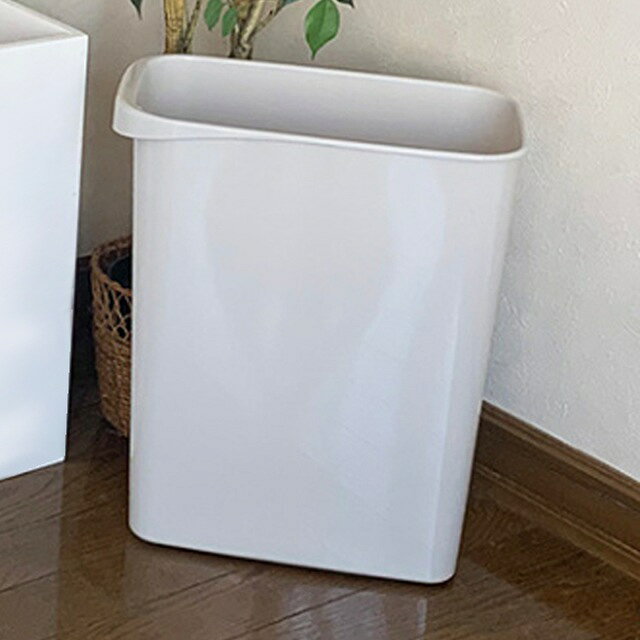 BREA ゴミ箱 おしゃれ 20L No.3 ダストボックス 木製 横長 プラ ゴミ箱付き [2]