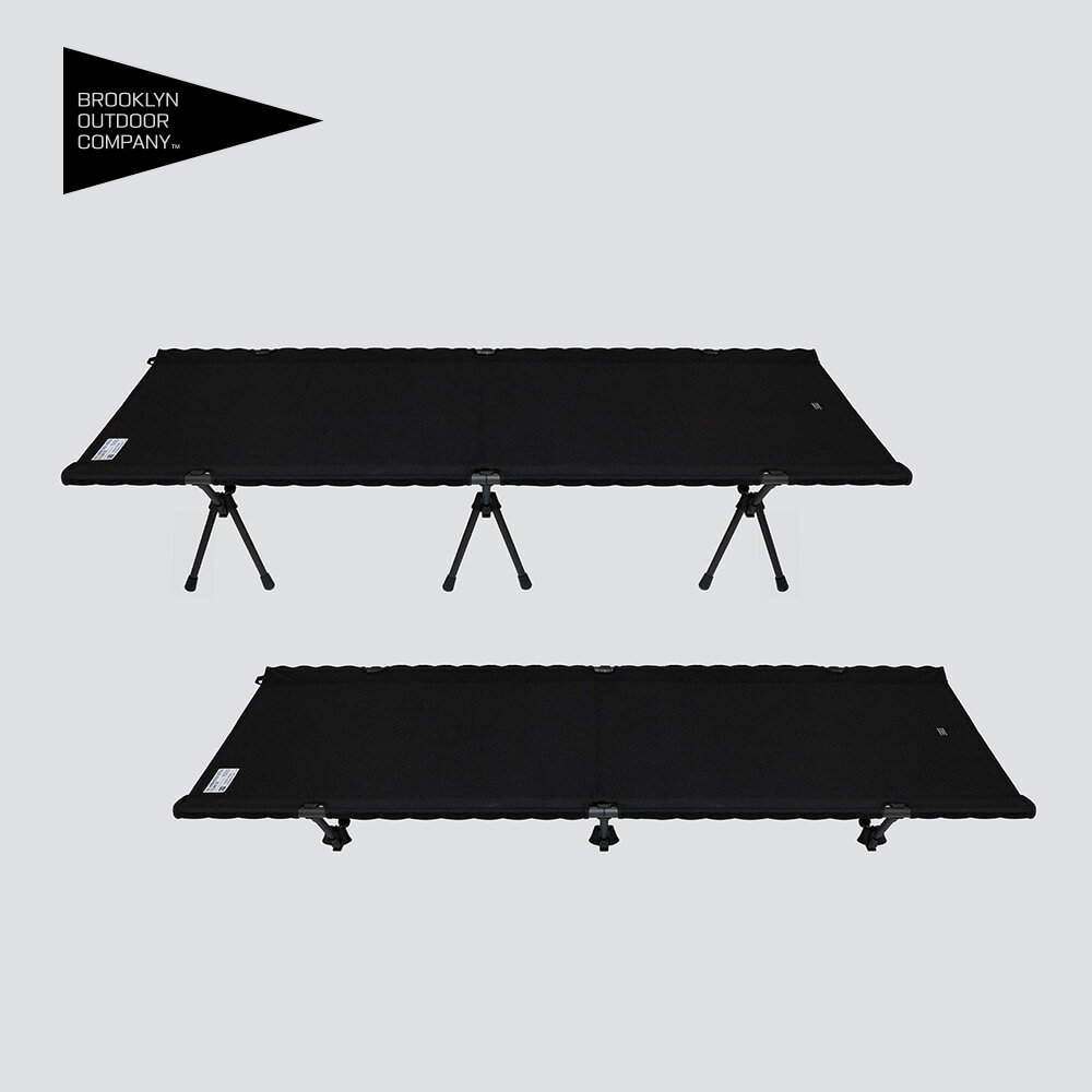 【一年保証】日本初上陸 NY発 BOC ( BROOKLYN OUTDOOR COMPANY ) ブルックリン The Carbon 1000D Tactical Folding Cot 1000Dタクティカルフォールディングコット ベッド キャンプ用 フォールディング コット 2way キャンプ