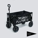 【一年保証】日本初上陸 NY発 BOC ( BROOKLYN OUTDOOR COMPANY ) ブルックリン The Folding Wagon フォールディングワゴン 折り畳み式 ワゴン BLACK