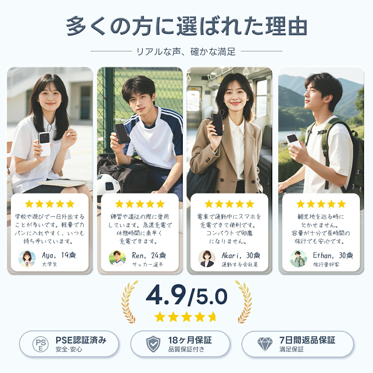 ＼91％OFF＆クーポンで1,719円／ モバイルバッテリー 40000mAh 大容量 軽量 小型 i...