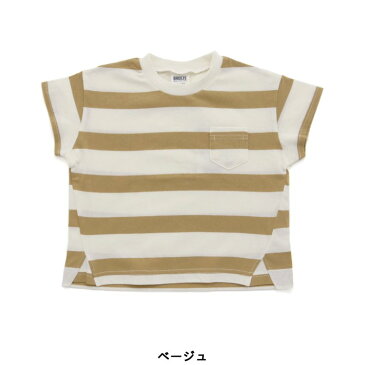 ビッグシルエットボーダーTシャツ ▽▽ 男の子 BREEZE ブリーズ 子供服 キッズ ベビー 半袖Tシャツ 半袖 Tシャツ トップス かっこいい 夏 夏物 新作 エフオー FO プチプラ △△ j207110