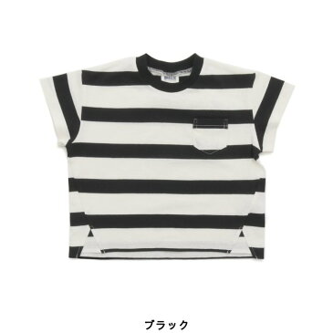 ビッグシルエットボーダーTシャツ ▽▽ 男の子 BREEZE ブリーズ 子供服 キッズ ベビー 半袖Tシャツ 半袖 Tシャツ トップス かっこいい 夏 夏物 新作 エフオー FO プチプラ △△ j207110