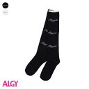 段ロゴハイソックス ▽▽ 女の子 ALGY アルジー 子供服 ブランド キッズ ベビー ソックス 靴下 通学 冬 冬物 エフオー FO △△ g554902