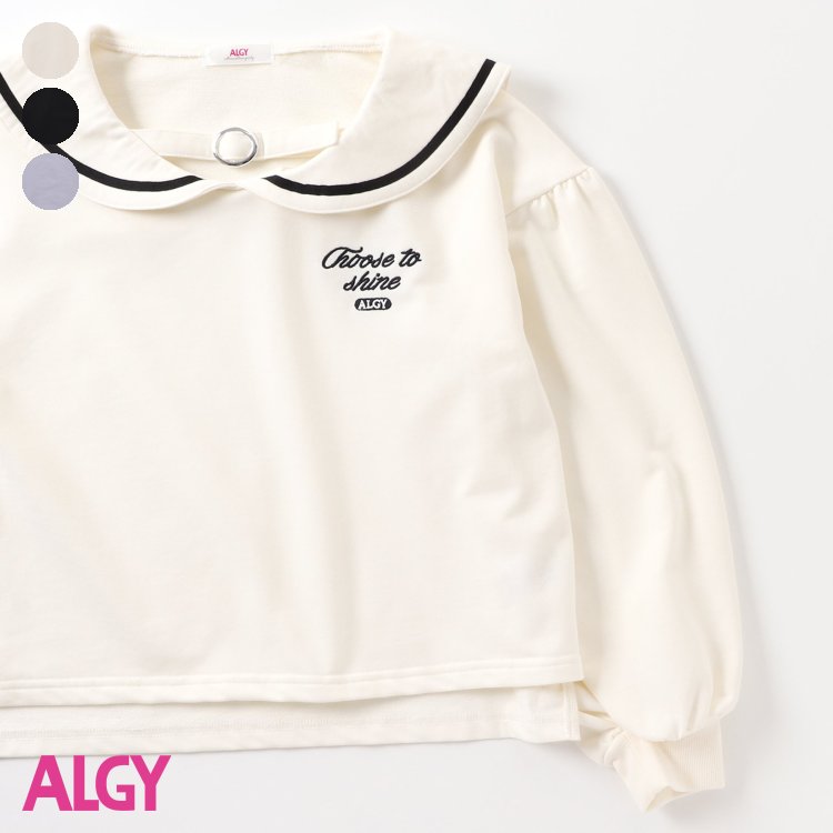 【CP】★SALE_29%OFF_再値下げ★ベルトセーラーロンT ▽▽ 女の子 ALGY アルジー 子供服 キッズ ベビー 長袖Tシャツ ロンT 長袖 Tシャツ トップス 通学 春 春物 エフオー FO △△ g106903_サービス不可…［キャンセル/別注文同梱/返品/内容変更］のサムネイル