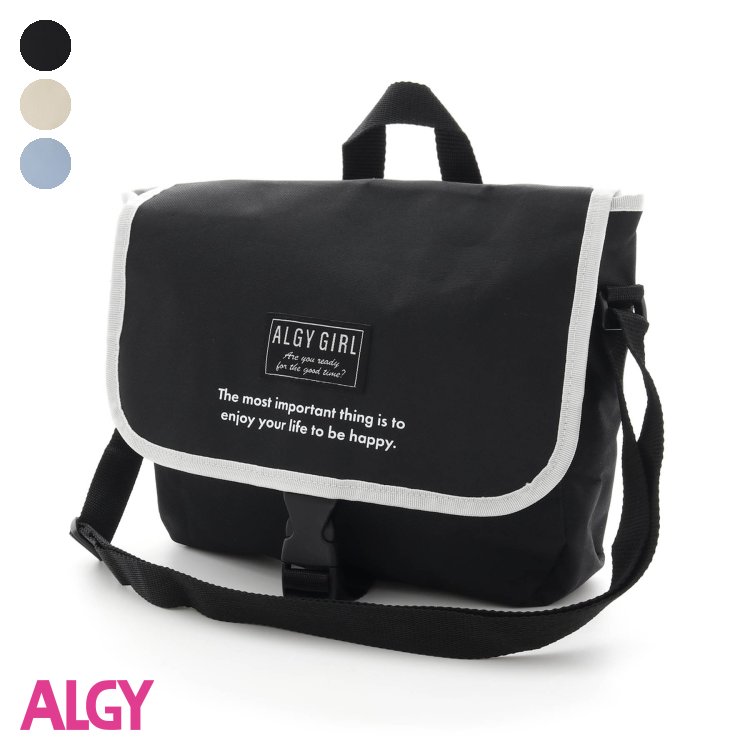 ミニメッセンジャーバッグ ▽▽ 女の子 ALGY アルジー 子供服 キッズ ベビー バッグ 通学 春 春物 エフオー FO △△ g166013のサムネイル