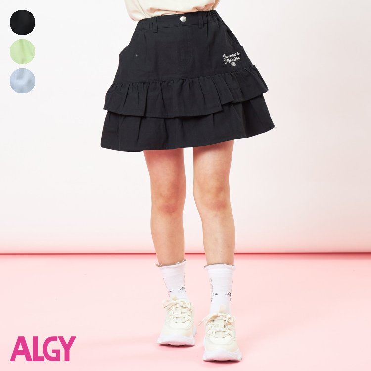 フリルスカパン ▽▽ 女の子 ALGY アルジー 子供服 キッズ ベビー スカート 通学 夏 夏物 エフオー FO △△ g218923のサムネイル