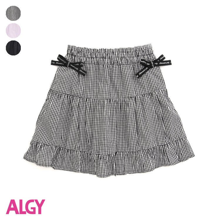 ティアードスカパン ▽▽ 女の子 ALGY アルジー 子供服 キッズ ベビー スカート 通学 夏 夏物 エフオー FO △△ g218933のサムネイル
