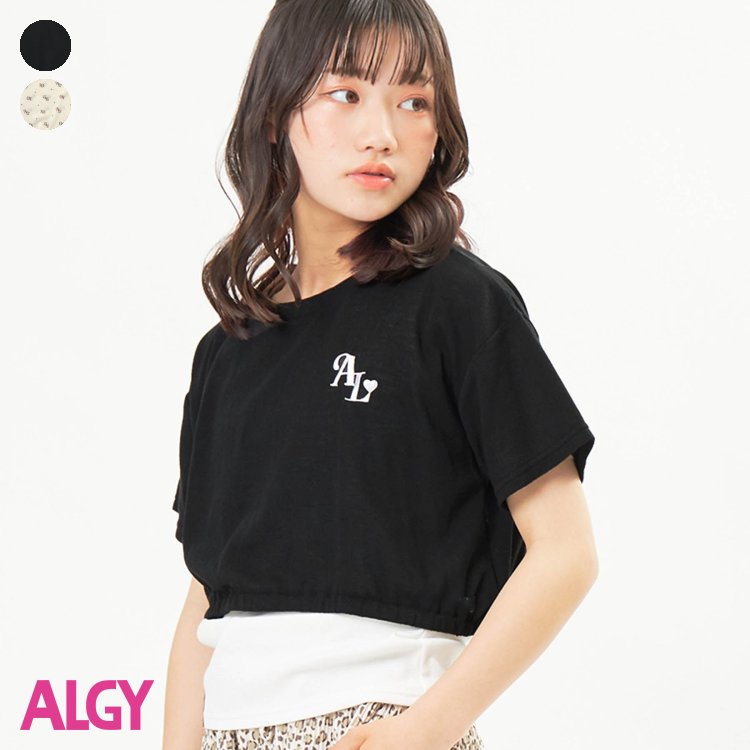 【CP】シアータンタケT＆タンクセット ▽▽ 女の子 ALGY アルジー 子供服 キッズ ベビー タンクトップ 半袖Tシャツ 通学 夏 夏物 新作 エフオー FO △△ g316903のサムネイル