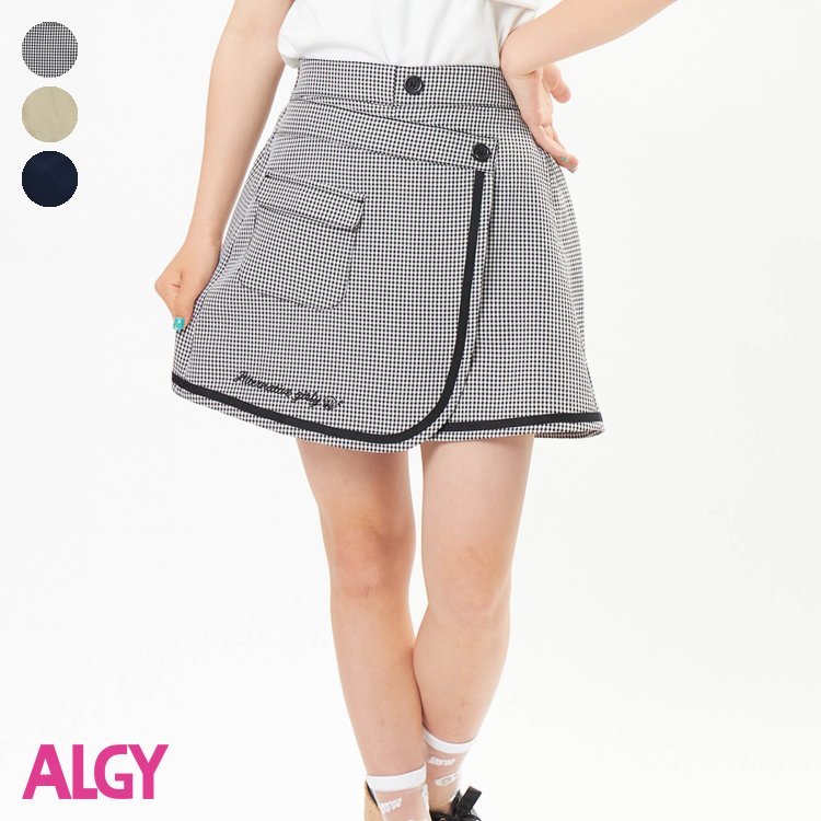 【CP】ラウンドラップスカパン ▽▽ 女の子 ALGY アルジー 子供服 キッズ ベビー スカート 通学 夏 夏物 エフオー FO △△ g318013のサムネイル