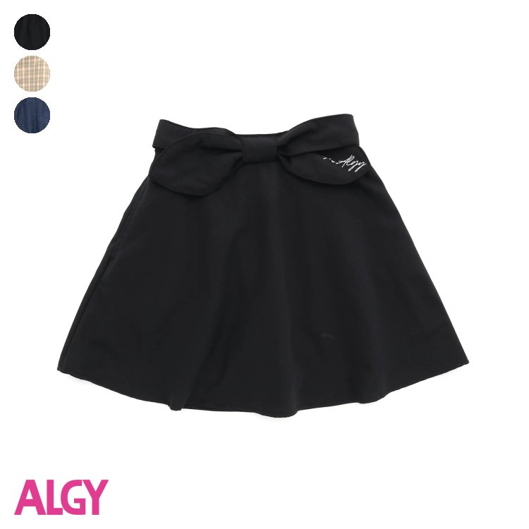 【CP】フロントりぼんフレアスカパン ▽▽ 女の子 ALGY アルジー 子供服 キッズ ベビー スカート 通学 夏 夏物 エフオー FO △△ g318903のサムネイル